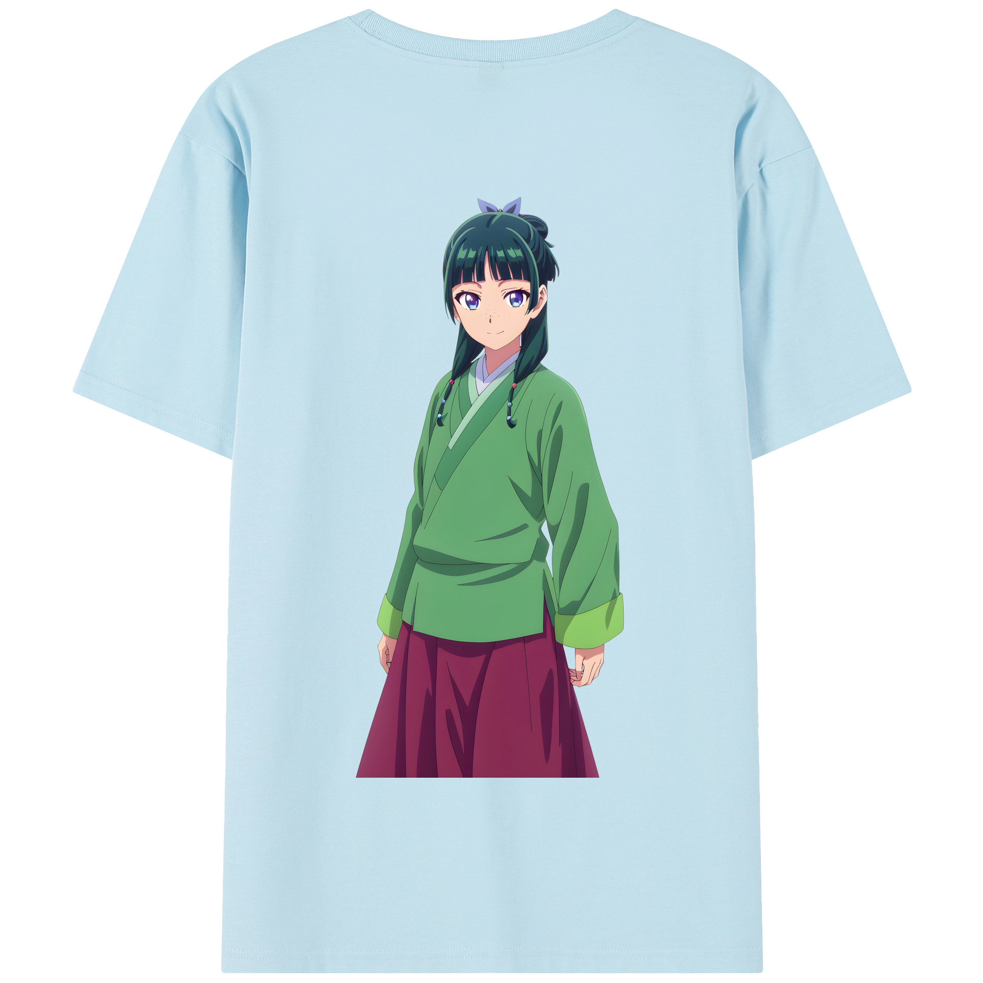 （画像用） 薬屋のひとりごと The Apothecary Diaries 綿100％半袖Tシャツ（背面プリント）